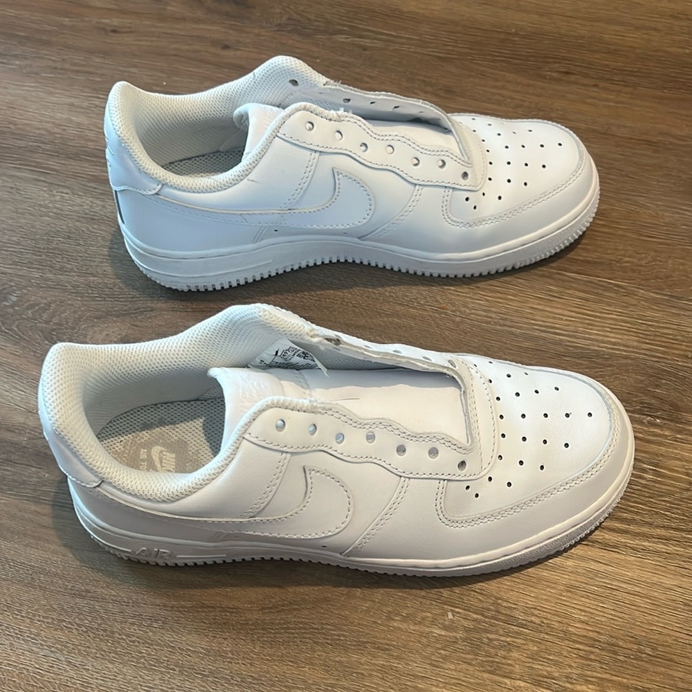 White Air Force 1s
